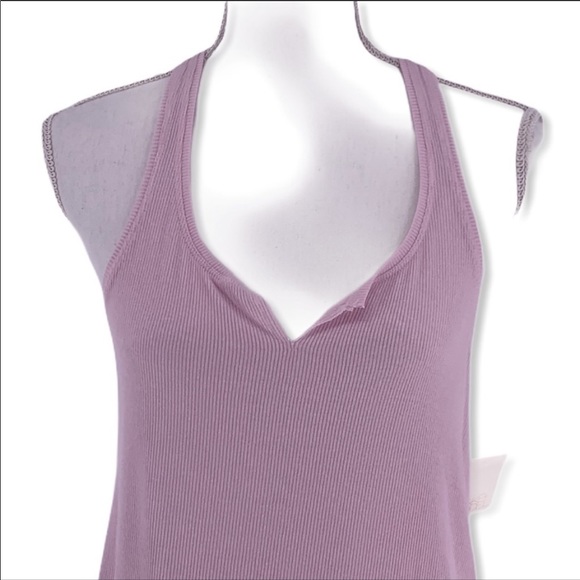 Make +Model Racerback Ribbed Boyfriend Tank S - Picture 2 of 11